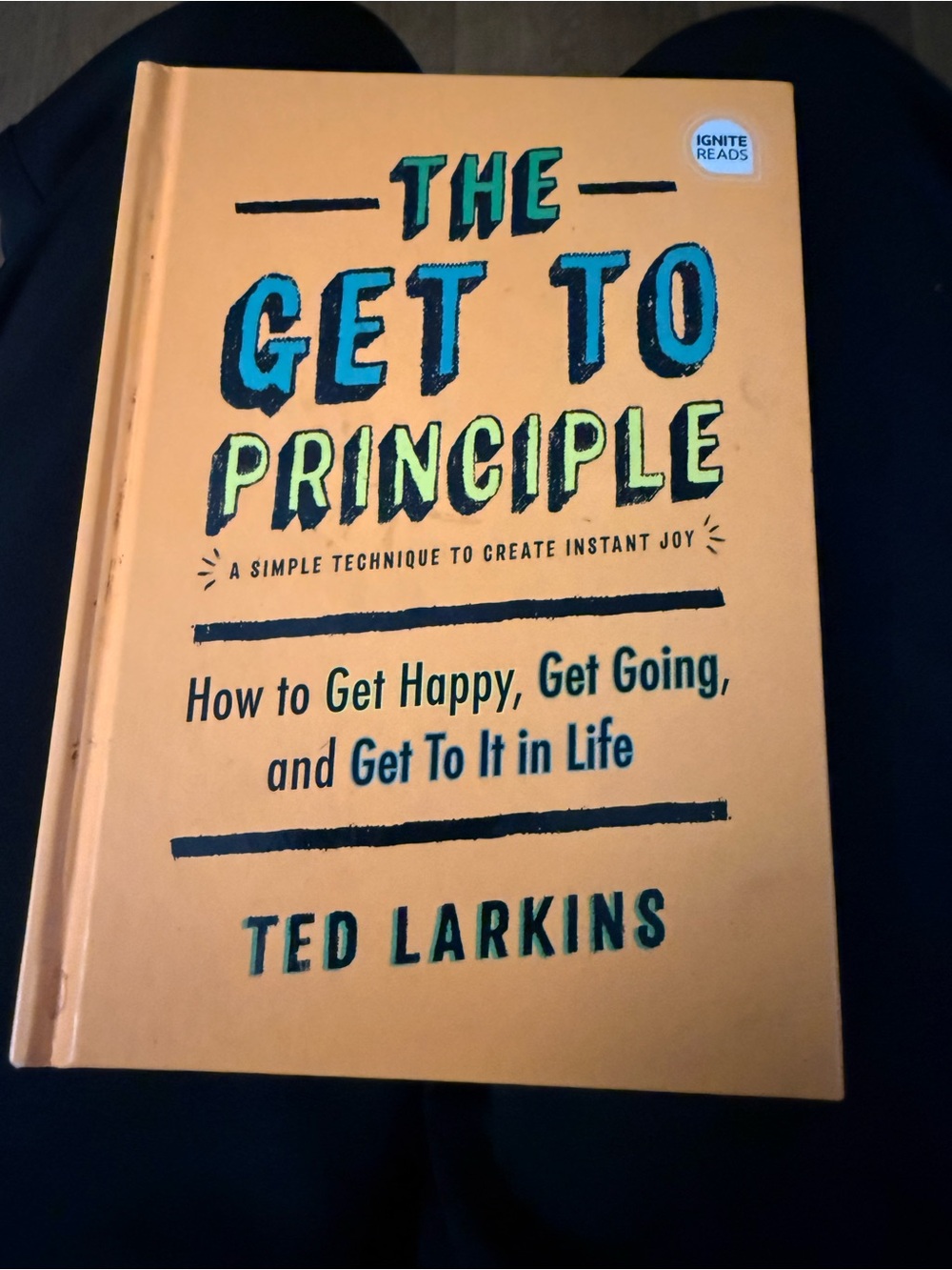 The Get To Principle - Orange Cover